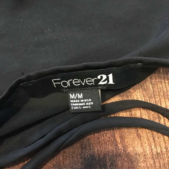 Forever 21 plunging see through shirt - Picture 5 of 6